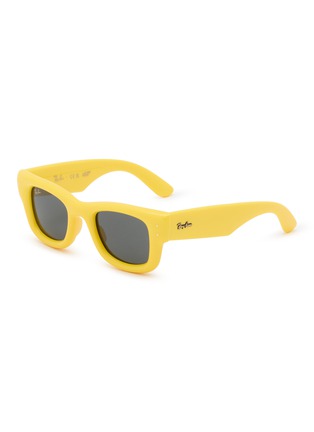 Main View - Click To Enlarge - RAY-BAN - x A$AP Rocky Wayfarer Puffer Nylon Rectangle Sunglasses