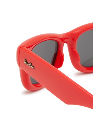 Detail View - Click To Enlarge - RAY-BAN - X A$AP Rocky Wayfarer Puffer Square Sunglasses