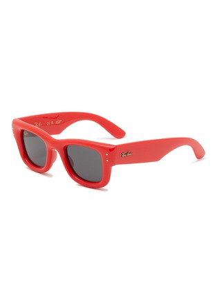 Main View - Click To Enlarge - RAY-BAN - X A$AP Rocky Wayfarer Puffer Square Sunglasses