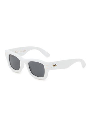 Main View - Click To Enlarge - RAY-BAN - x A$AP Rocky Wayfarer Puffer Nylon Rectangle Sunglasses