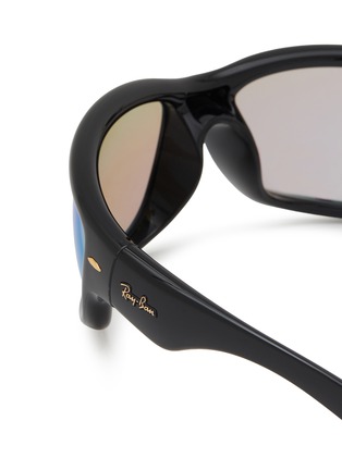 Detail View - Click To Enlarge - RAY-BAN - x A$AP Rocky Ultra Wrap 003 Wrap Sunglasses