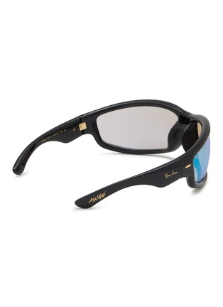 Figure View - Click To Enlarge - RAY-BAN - x A$AP Rocky Ultra Wrap 003 Wrap Sunglasses