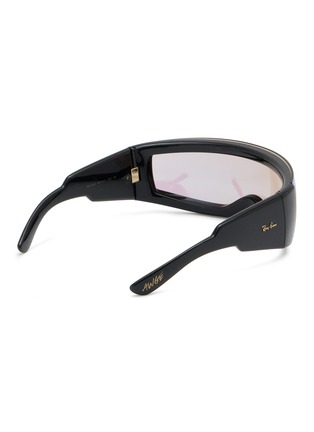 Figure View - Click To Enlarge - RAY-BAN - x A$AP Rocky Ultra Wrap 002 Nylon Mask Sunglasses