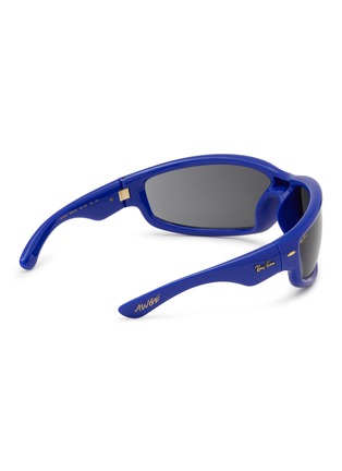 Figure View - Click To Enlarge - RAY-BAN - x A$AP Rocky Ultra Wrap 003 Wrap Sunglasses