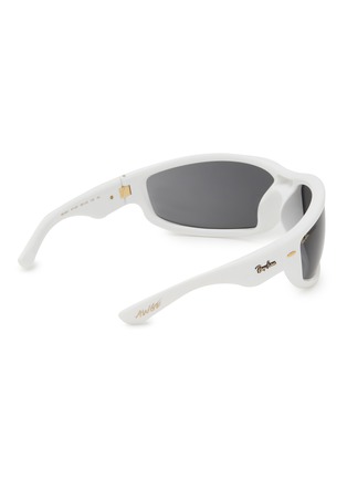 Figure View - Click To Enlarge - RAY-BAN - x A$AP Rocky Ultra Wrap 003 Wrap Sunglasses