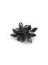 Detail View - Click To Enlarge - LANE CRAWFORD VINTAGE ACCESSORIES - Thistle Floral Metal Brooch
