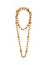 LANE CRAWFORD VINTAGE ACCESSORIES 1980's Gold Toned Crystal Necklace