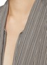  - BARENA - Striped Pussy Bow Blouse