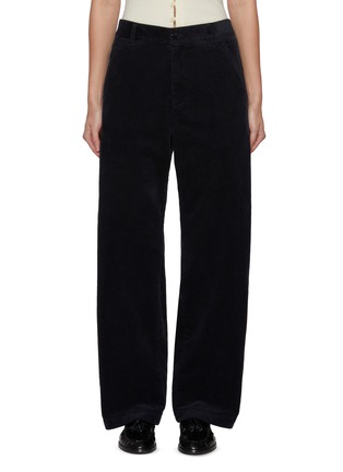 Main View - Click To Enlarge - BARENA - Straight Leg Corduroy Pants