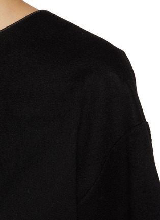  - BARENA - Round Neck Relaxed Cashmere Top