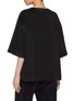 Back View - Click To Enlarge - BARENA - Round Neck Relaxed Cashmere Top