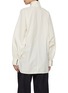 Back View - Click To Enlarge - BARENA - Batwing Sleeve Cotton Shirt