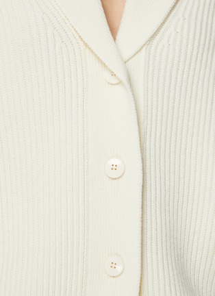  - BARENA - Shawl Collar Wool Cardigan