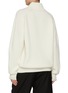 Back View - Click To Enlarge - BARENA - Shawl Collar Wool Cardigan