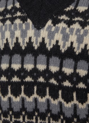  - BARENA - Fair Isle Knit Vest