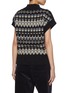 Back View - Click To Enlarge - BARENA - Fair Isle Knit Vest
