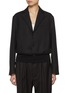 Main View - Click To Enlarge - BARENA - Tailored Combo Wool Jacket