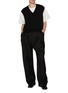 Figure View - Click To Enlarge - BARENA - Tie Waist Slouchy Pants
