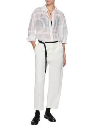 Figure View - Click To Enlarge - BARENA - Tapered Chino Pants