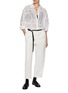 Figure View - Click To Enlarge - BARENA - Tapered Chino Pants