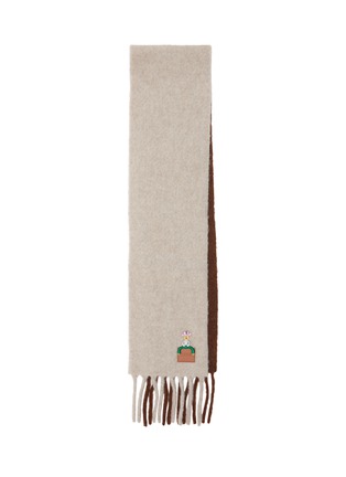 Main View - Click To Enlarge - LOEWE - Acrobat Embroidered Scarf