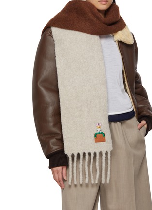 Figure View - Click To Enlarge - LOEWE - Acrobat Embroidered Scarf