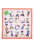 Main View - Click To Enlarge - LOEWE - Printed Silk Scarf