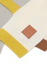 Detail View - Click To Enlarge - LOEWE - Asymmetric Wool Knit Scarf