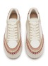 Detail View - Click To Enlarge - CHLOÉ - Nama Leather Women's Platform Sneakers