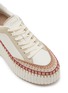 Detail View - Click To Enlarge - CHLOÉ - Nama Leather Women's Platform Sneakers