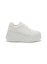 Main View - Click To Enlarge - CHLOÉ - Nama Leather Women's Platform Sneakers