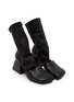 Detail View - Click To Enlarge - UMA WANG - 60 Stretch Leather Short Boots