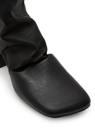 Detail View - Click To Enlarge - UMA WANG - 60 Stretch Leather Short Boots