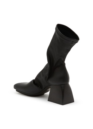  - UMA WANG - 60 Stretch Leather Short Boots