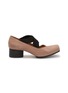 Main View - Click To Enlarge - UMA WANG - 45 Crisscross Elastic Band Leather Ballerina Pumps