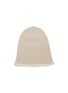 Figure View - Click To Enlarge - BARRIE - Contrast Trim Ribbed Cashmere Beanie