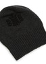 Detail View - Click To Enlarge - BARRIE - Thistle Logo Cashmere Beanie