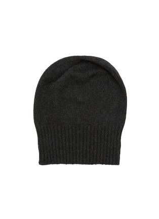 Figure View - Click To Enlarge - BARRIE - Thistle Logo Cashmere Beanie