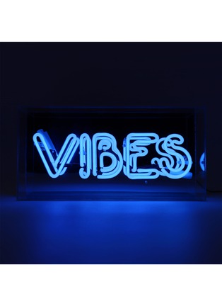 Detail View - Click To Enlarge - LOCOMOCEAN - Vibes Acrylic Neon Light Box Sign
