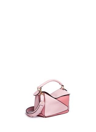 Figure View - Click To Enlarge - LOEWE - 'Puzzle' small colourblock leather bag