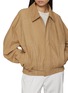  - NOUR HAMMOUR - Dalma Suede Bomber Jacket