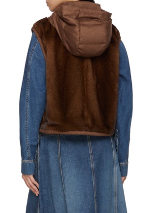 Back View - Click To Enlarge - CHEVITE - Mink Fur Vest
