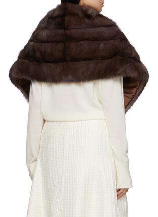 Back View - Click To Enlarge - CHEVITE - Sable Fur Cape