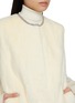  - CHEVITE - Embellished Neck Mink Fur Vest