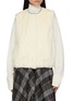 Main View - Click To Enlarge - CHEVITE - Embellished Neck Mink Fur Vest