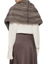 Back View - Click To Enlarge - CHEVITE - Mink Fur Cape
