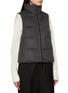 Detail View - Click To Enlarge - CHEVITE - Reversible High Neck Mink Rex Fur Cashere Vest