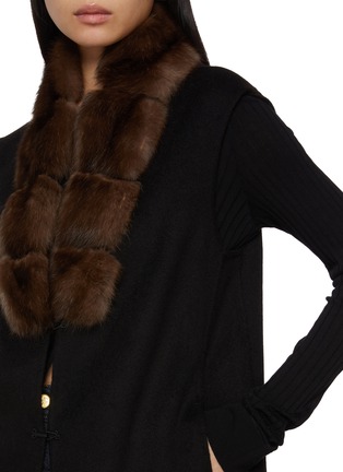  - CHEVITE - Sable Fur Cashmere Vest