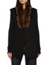 Main View - Click To Enlarge - CHEVITE - Sable Fur Cashmere Vest