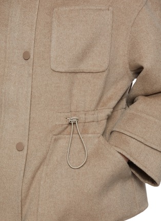  - CHEVITE - High Neck Sable Fur Cashmere Jacket